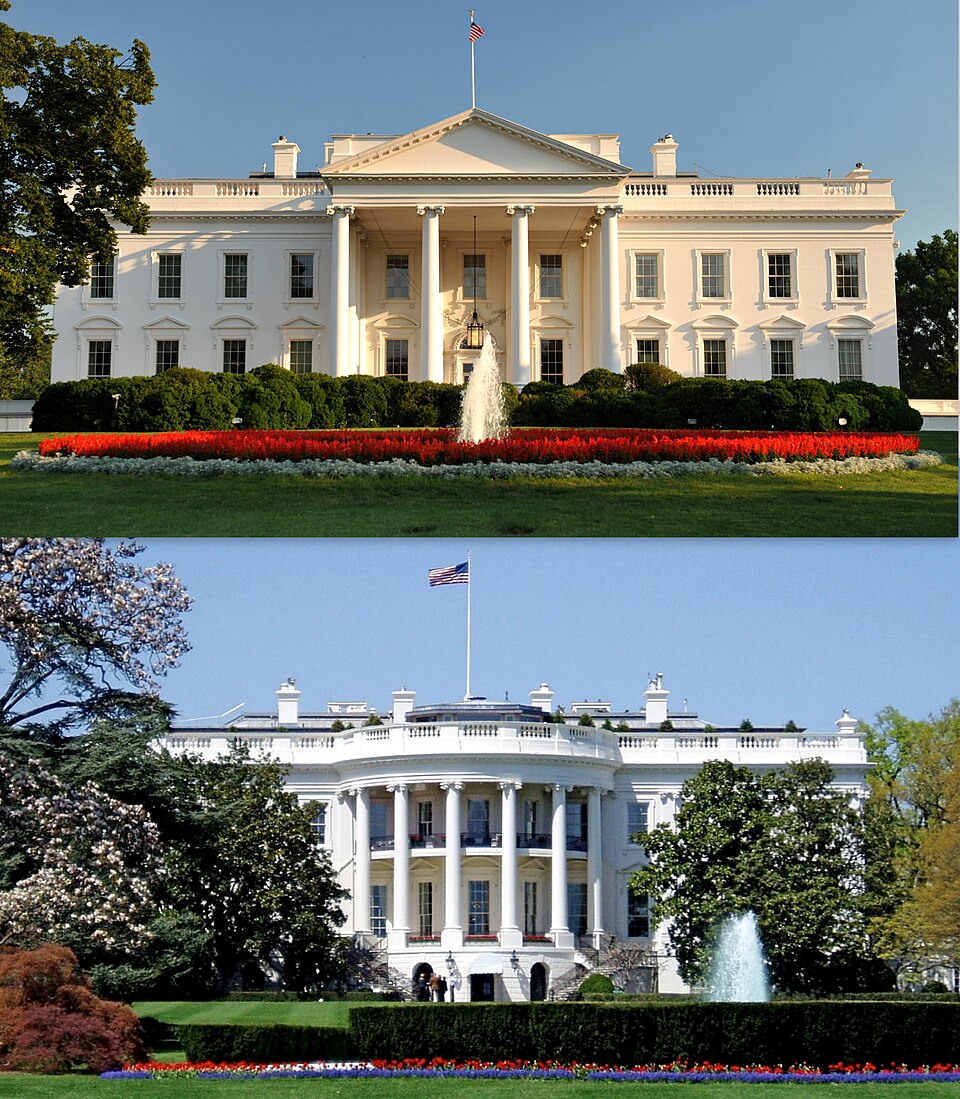 White_House_north_and_south_sides